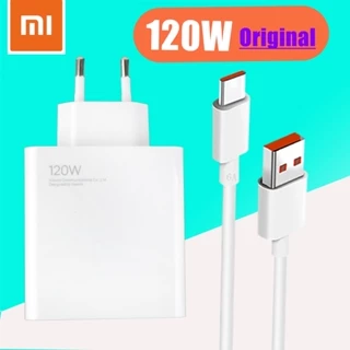 Bộ Sạc Nhanh Xiaomi 12 Pro 120W Cho Mi 11T 12S POCO F4 GT Redmi Note 11 Pro + 5G