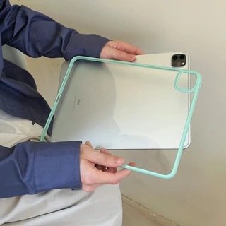 Ốp Máy Tính Bảng Silicon Trong Suốt Chống Rơi Cho iPad 10th Generation iPad 7 8 9 Pro 11 Air 4 5 10.5 inch