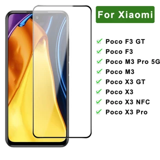 Kính Cường Lực 9H Bảo Vệ Màn Hình Cho Xiaomi Poco F3 X3 GT M3 X3 X5 F5 Pro NFC