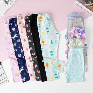 Quần legging LITIBABY cho bé gái mùa thu đông, chất cotton mềm mịn, phù hợp cho bé 13kg - 24kg