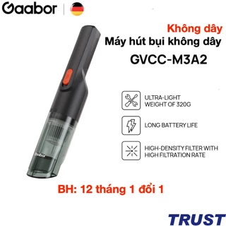 Máy hút bụi không dây Gaabor GVCC-M3A2 áp suất hút 6000pa, 3 đầu hút tiện lợi - Chính Hãng