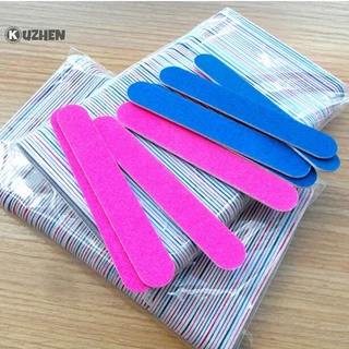 Kuzhen 5 cái nail art sanding file buffer for salon manicure uv gel polisher tool hot