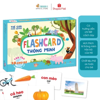 Flashcard - Bộ thẻ học thông minh song ngữ Glenn Doman Thế Giới Xung Quanh