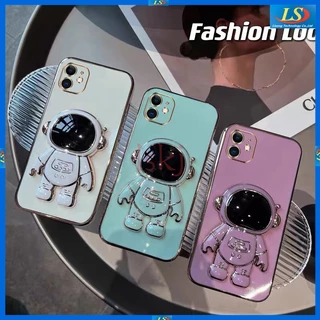 ốp lưng iPhone 11 Ốp Điện Thoại Có Giá Đỡ Hình Phi Hành Gia Nasa Cho iPhone 12 / 13 / 14 / 11 Pro Max / 12 Pro Max / 13 Pro Max / 14 Pro Max YHYC