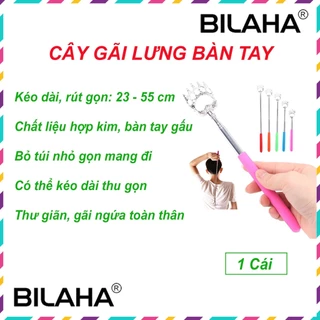 Cây Gãi Lưng Rút Gọn Kéo Dài Massage Hình Móng Vuốt Gấu Gãi Ngứa Lưng Lên Tới 58cm (Có Hàng Sẵn) - MASA1027