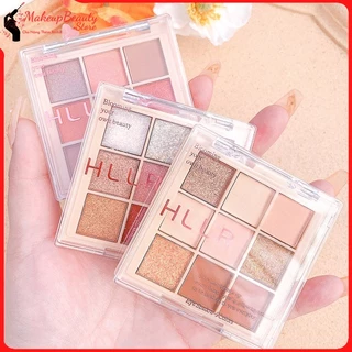 Phấn mắt HILL, bảng phấn 9 ô nội địa trung trang điểm makeup tông cam nhũ C41 MS 821 [ MakeupBeauty_Store ]