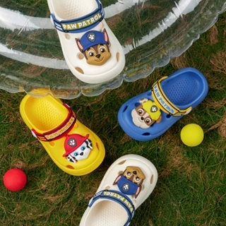 Cheerful Mario Dép Cross Chó Cứu Hộ Đi Trong Nhà Chống Trượt In Hình Mario Dành dép sục paw patrol Cho Bé Trai