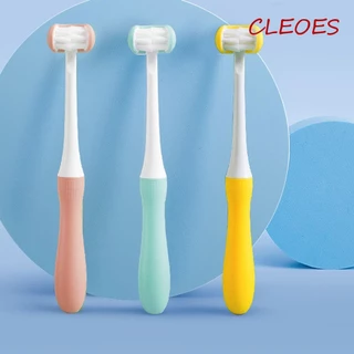 Bàn Chải Đánh Răng Ba Mặt Bằng Silicone Hình Chữ U