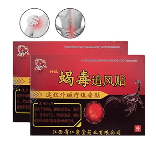 Set 8 Miếng Dán Massage Giảm Đau Hiệu Quả Bọ Cạp Venom