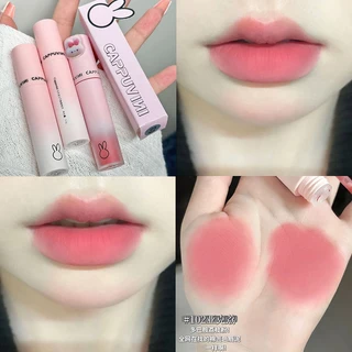 Pink Macaroon Son Môi Màu Hồng nude Mượt Mà Chống Nước Lâu Trôi Phong Cách Hàn Quốc