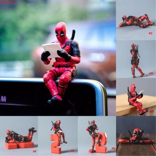 Mô hình nhân vật Deadpool hoạt hình Avengers bằng PVC trang trí nội thất xe hơi