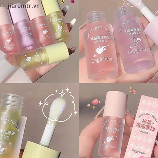 Ji 4g crystal jelly lip oil hydrag plumping coat for lip lipgloss vn