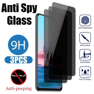 3pcs full cover anti-spy screen protector cho huawei mate 30 20 lite 20x 4g 5g 10 pro 50e 50 9 phim kính cường lực riêng tư