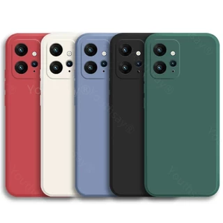 ốp lưng chất liệu mịn che camera viền vuông ốp cho Redmi Note 12s 12 11 11s 10 Pro Plus 4G 5G 2023