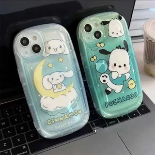 Hoạt Hình Ốp Điện Thoại tpu Silicon Mềm Trong Suốt Hình cinnamon pochacco Cho iphone 15 11 14 13 12 pro xs max x xr 7 8 plus