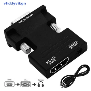 Bộ Chuyển Đổi HDMI Cái Sang VGA Đực Với Đầu Ra Âm Thanh Hỗ Trợ Đầu Ra Tín Hiệu 1080P