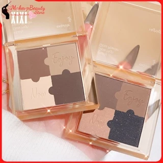 Bảng phấn mắt XIXI 4 ô, phấn mắt nhũ lì makeup trang điểm nội địa trung C39 MS 855 [ MakeupBeauty_Store ]