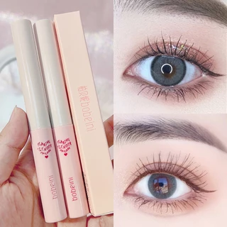 Mascara Đầu Cọ Nhỏ Màu Đen / Nâu Kháng Nước Chống Mồ Hôi Chuốt Mi Cong Vút Dày Và Dài Hơn