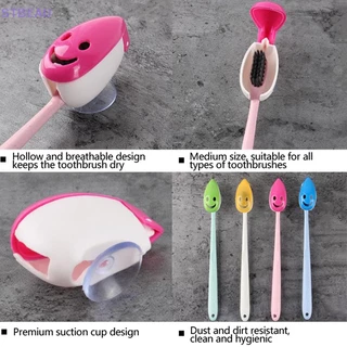 [cxstbeau] 4 cái / lốc bàn chải đánh răng nắp bàn chải đánh răng hộp đựng cốc hút ống tắm du lịch mme