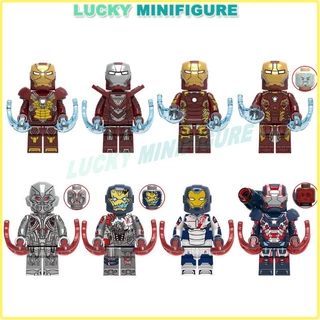 Đồ Chơi Lắp Ráp Lego Iron Man Mark 17 33 43 45 Mecha Avengers