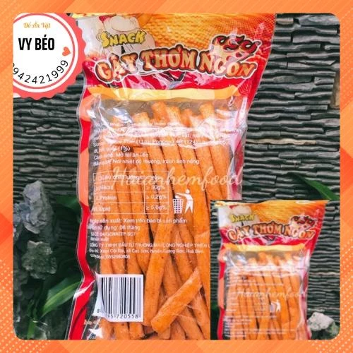 Gói Snack Đuôi Bò Cay Hương Vị Tuổi Thơ, Đồ Ăn Vặt Ngon