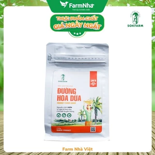 Đường hoa dừa Sokfarm Túi 250gr - Chỉ số đường huyết thấp, tăng cường sức khỏe