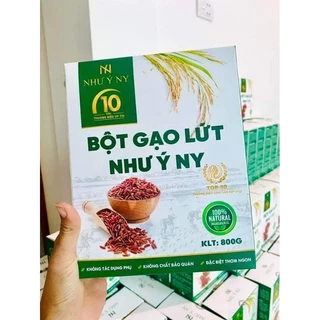 Bột Gạo Lứt Như Ý NY giúp tách béo, giảm cân lợi sữa ( tặngthìa và thước dây)