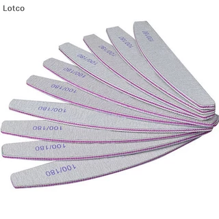 Lotco 1 / 5 Nail Art Sanding File Block Làm móng tay UV Gel VN