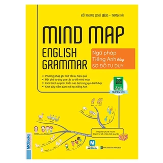 Sách Mind map English Grammar - Ngữ Pháp Tiếng Anh Bằng Sơ Đồ Tư Duy - MCB