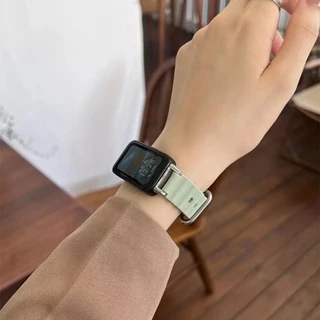 Dây Đeo Thay Thế Chất Liệu Silicon Màu Trơn Cho Huawei Band 8 Huawei Band8