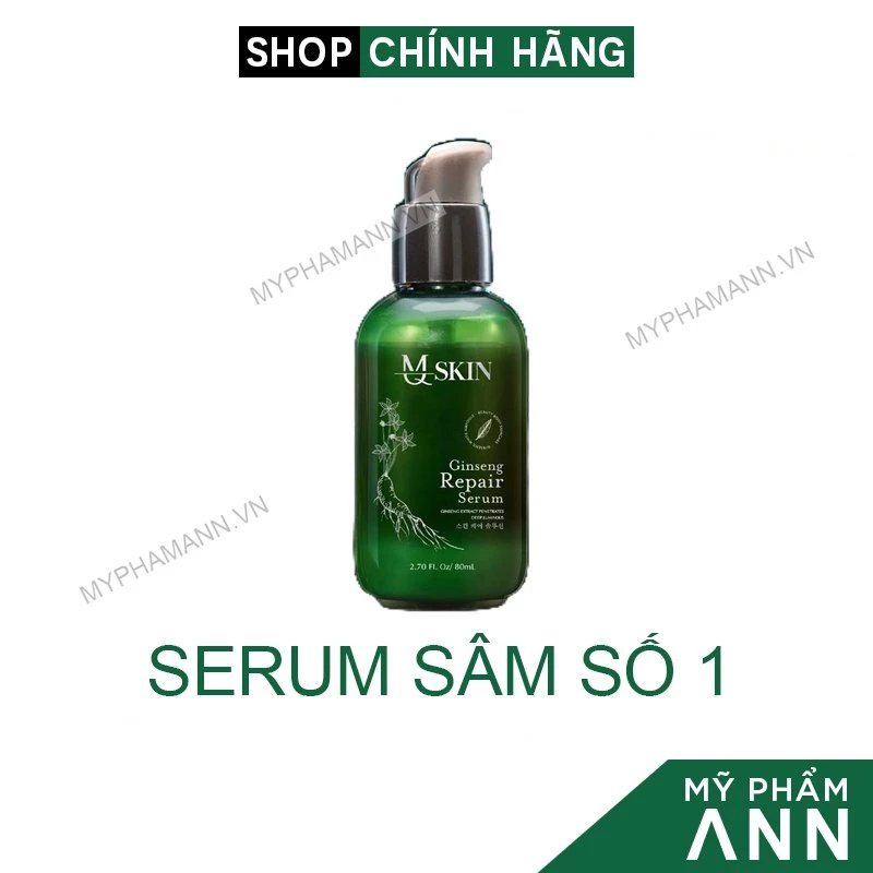 Serum Tái Tạo Da Nhân Sâm MQ Skin số 1 nắp nâu chính hãng - Serum thay da MQSKIN - 8936117150012