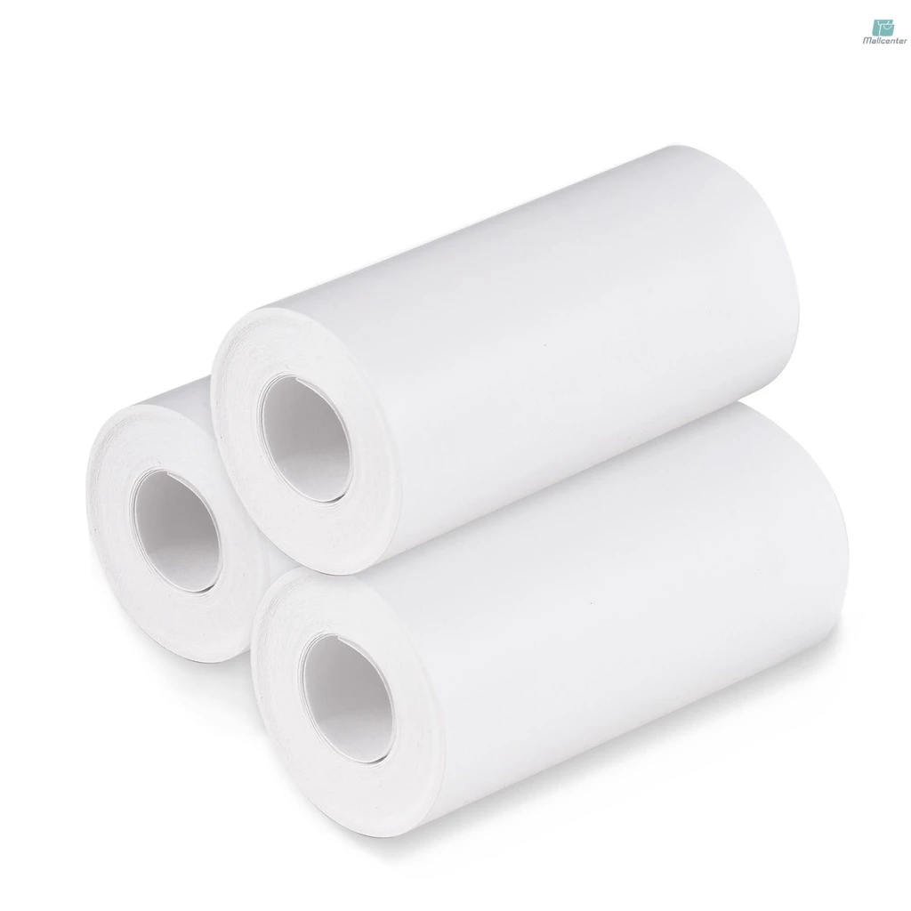 Thermal Paper Roll 57*30mm Printing Paper for Label Printer Kids Instant Camera Refill Print Paper, Pack of 10 Rolls