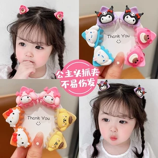 Mới sanrio phim hoạt hình kẹp tóc tai mèo dễ thương công chúa tóc mái kẹp thời trang cô gái phụ kiện tóc