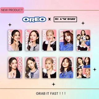 Thẻ Ảnh Card Nhóm Nhạc BlackPink Oreo Joint BP | Yala