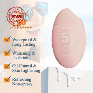 Kem Chống Nắng FairySkin 50g SPF50 + Không Dính Dưỡng Ẩm Làm Trắng V5V8