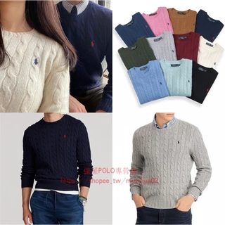 POLO Ralph Lauren Nam Áo Sweater Dệt Kim Cổ polo Phong Cách Ralph Thời Trang Thu Đông Cho Nam Giới