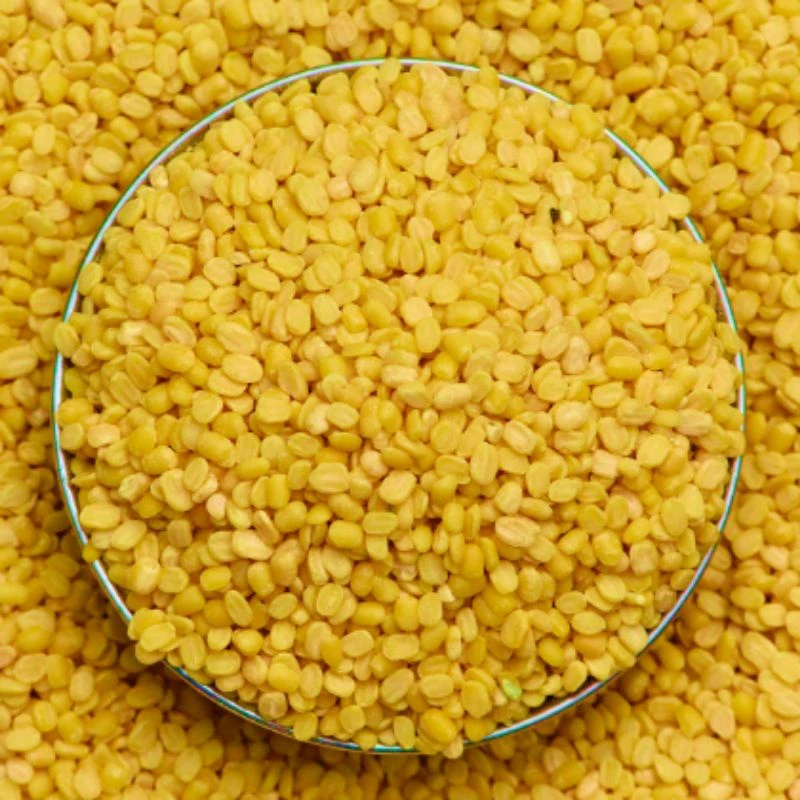 1kg Đậu xanh - đỗ xanh  tróc vỏ thuần chủng không biến đổi gen Thiên Thảo Organic