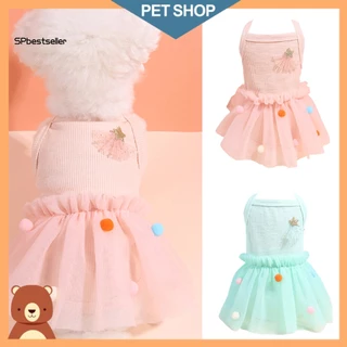 Đầm Cotton Hai Lớp Không Dính Thoáng Khí Cho Thú Cưng