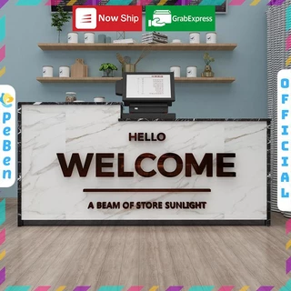 Tranh mica EPeBen dán tường nổi 3d hình Welcome Dán Quầy Thu Ngân decor trang trí Cửa Hàng, Quán Cafe