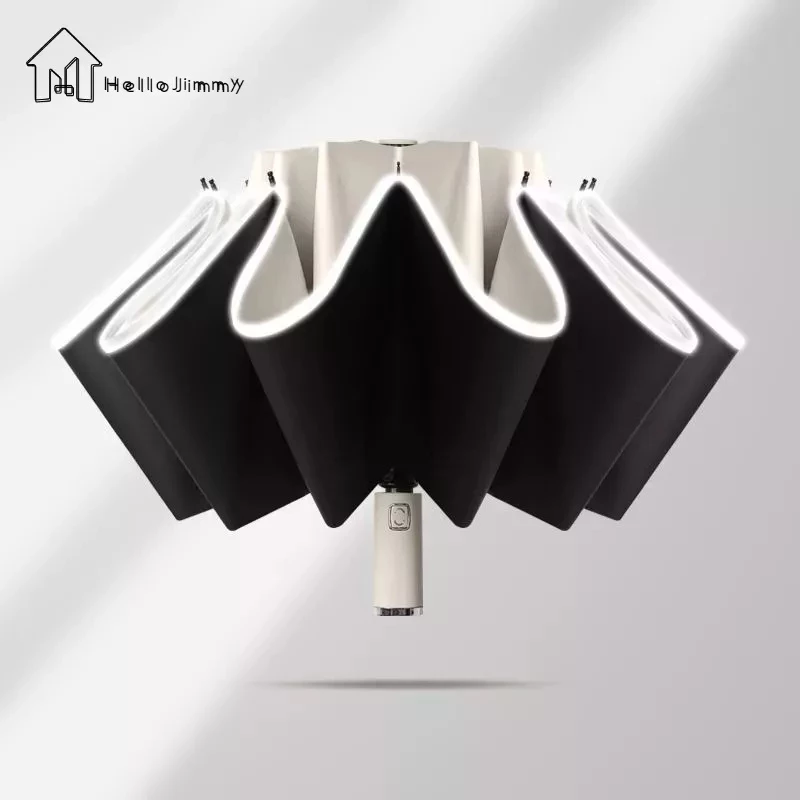 Dù Gấp Tự Động 2 Chiều Luyoo19 24 Xương