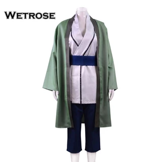 [Wetrose] NARUTO Tsunade Trang Phục Hóa Trang Halloween Anime Trò Chơi Quần Áo Nữ Người Cosplay Costume Cos Phù Hợp Với Bộ Trơn