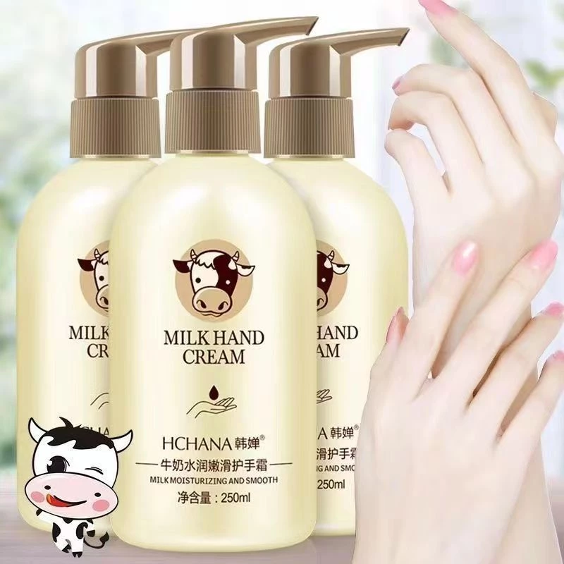 Kem Dưỡng Da Tay 250ml Chiết Xuất Sữa Dưỡng Ẩm Chống Khô Da