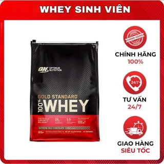 [Chính hãng] ( 4.5KG ) GOLD STANDARD 100% WHEY - SỮA BỔ SUNG PROTEIN GIÚP TĂNG CƠ BẮP (10 LBS) TẠI WHEYSINHVIEN