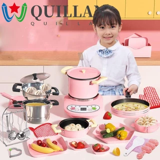 QUILLAN Bộ Đồ Chơi Nấu Ăn Mini Dành Cho Bé