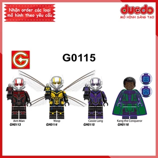 Minifigures nhân vật trong Người Kiến và Chiến binh Ong - Đồ Chơi Lắp Ghép Xếp Hình Mini Mô hình Iron Man XINH G0115