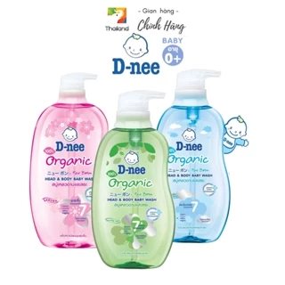 Tắm gội toàn thân Dnee Kids thành phần thiên nhiên 380 ml Thái Lan