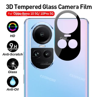 Kính Cường Lực 3D Bảo Vệ Ống Kính Máy Ảnh Cho Oppo Reno10 5G 10Pro 2023 Reno 10 9 Reno10 Pro Reno10Pro 10Pro + + Plus 5G