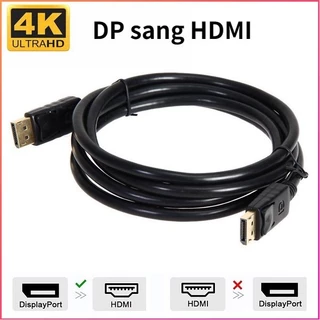 Cáp dây chuyển DP DisplayPort sang HDMI | DisplayPort to HDMI - Full HD 1920 x 1080 - 60Hz PC, Máy tính bảng