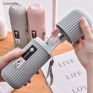 Louislife kem đánh răng cầm tay bàn chải đánh răng bảo vệ hộp đựng hộp đựng đồ cắm trại du lịch wsd