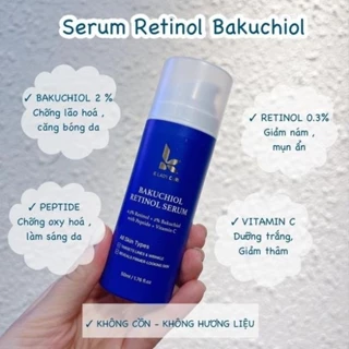 Serum Retinol bakuchiol 2% K lady care chống lão hóa, trắng da, mờ nám, tàn nhang 50ml.